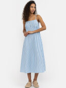 Soft Rebels - SRAmaya Midi Dress Stripes Blå