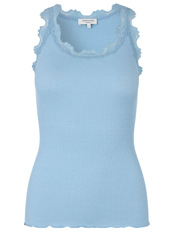 Rosemunde - Silk top lace heaven blue