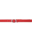 DEPECHE - Leather Belt Red