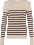 Kaffe - KAlizza Striped Knit Pullover