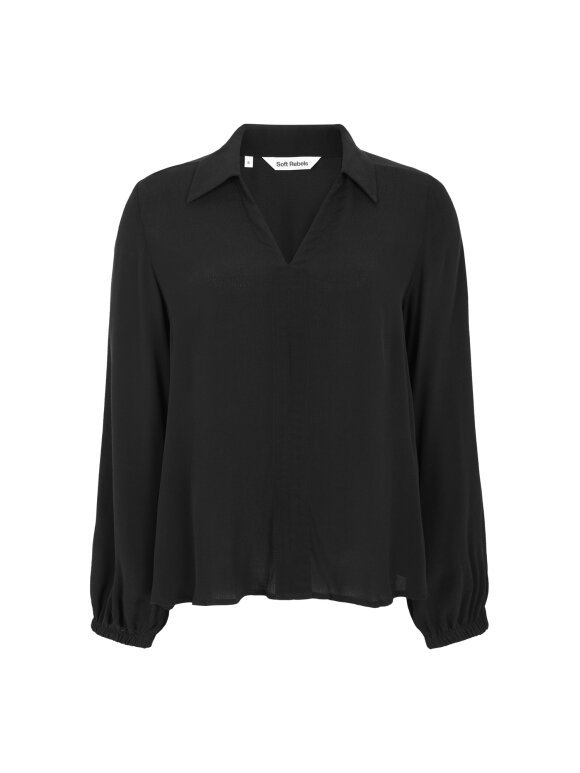 Soft Rebels - SRInaya Blouse, 001 Black