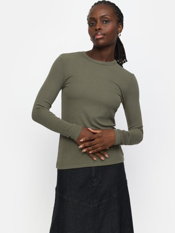 Soft Rebels - SRfenja O-neck, 264 Tea Leaf