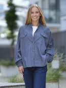 Prepair - Otilia Shirt Jacket Blue