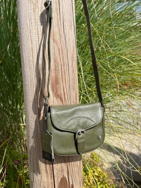 DEPECHE - Small Bag / Clutch Oliven