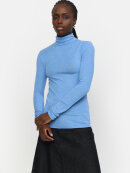 Soft Rebels - SRRoman roll neck Azurine