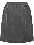 Soft Rebels - SRRumer leather skirt Grey