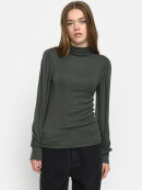 Soft Rebels - SRRoman T-neck top grøn