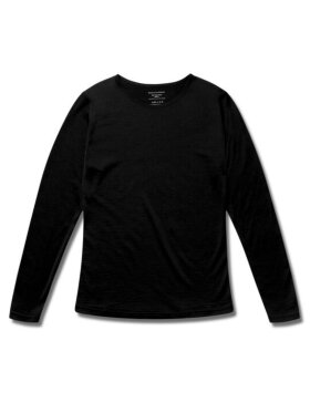 Syversen - Wool/Tencel long sleeve Black