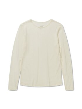 Syversen - Wool/Tencel long sleeve White