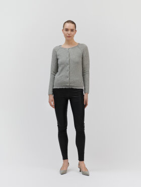 Rosemunde - Wool & Cashmere cardigan grey