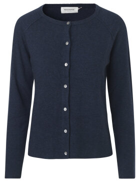 Rosemunde - Wool & cashmere cardigan navy