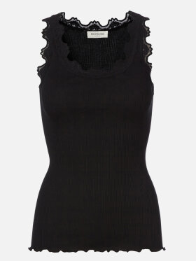 Rosemunde - Silk top lace black