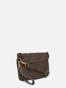 Rosemunde - Clutch taupe/brown gold