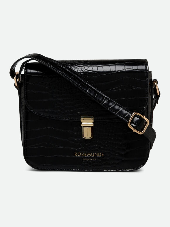 Rosemunde - Monroe Strap Bag Croco black