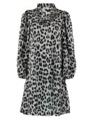 CONTINUE - Pauline dress grey leo