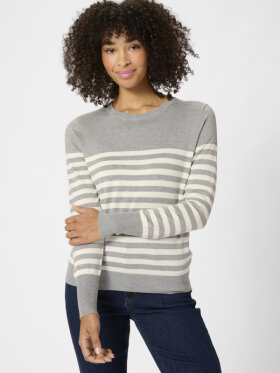 Kaffe - KAlizza Striped Knit Pullover