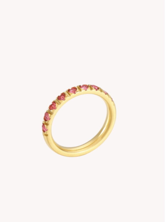 Frk. Wolff Jewelry - Bliss Ring rosa str. 54