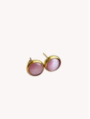 Frk. Wolff Jewelry - Moon Earring rosa