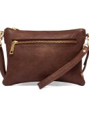 DEPECHE - Small Bag / Clutch brandy